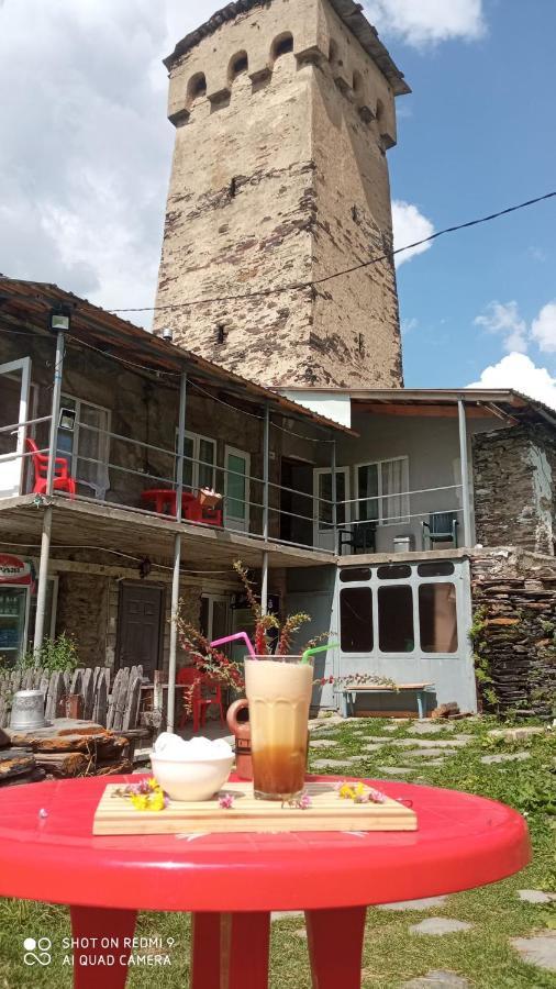 Old Tower Guesthouse - Kafe Ushguli Exterior foto